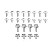 Football Helmet Repair Screws - Replacement Hardware Kit, Stainless Steel Screw Set, Secure Tightening Fit, Fast Installation Parts, High-Strength Accessory Kit for Baseball