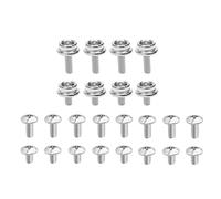 Football Helmet Repair Screws - Sport Equipment Hardware | Stainless Steel Screws with 12mm and 10mm Options, Repair Kit with Easy Installation, Football Helmet Kit, For Baseball