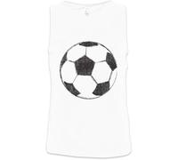 Football I Men Tank Top Training Gym Vest Shirt(Large)