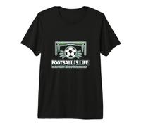 Football Is Life Goal - HMFL Brand Soccer Collection Camiseta Premium