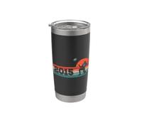 Football-jugador Cumpleaños nacido en 2015 juego Football Vaso térmico de acero inoxidable de doble pared