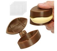 Football Lollipop Mold, Food Grade Mould Set, Reusable Cake Pop Maker with Easy Release Design, Baking Tool with Heat Resistant Build, Supplies for Birthday Party Wedding Holiday Home Kitchen