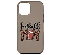 Football Mom Leopard American Football Mothers Day Mom Mama Carcasa para iPhone 12 Mini