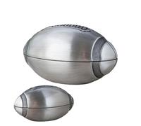 Football Money Bank, 4.92x2.76x2.76 Inches Football Themed Money Bank Jar - Sports Themed Coin BankMoney Jars For Family, Adults, Friends, Kids