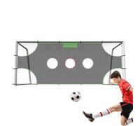 Football Net for Throwing - 1/3/5 Hole Detachable Soccer Goal Trainer Netting | Football Training Equipment for Quarterback Throwing Accuracy Practice, f́or Backyard Playground