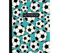 Football Notebook: A4 Blank Lined Notebook for writing for Boys Girls Kids Teens Students and soccer lovers