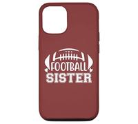 Football Sister That's My Big Bro Little Sisters Biggest Fan Carcasa para iPhone 12/12 Pro