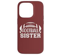 Football Sister That's My Big Bro Little Sisters Biggest Fan Carcasa para iPhone 14 Pro
