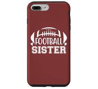 Football Sister That's My Big Bro Little Sisters Biggest Fan Carcasa para iPhone 7 Plus/8 Plus