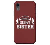 Football Sister That's My Big Bro Little Sisters Biggest Fan Carcasa para iPhone XR