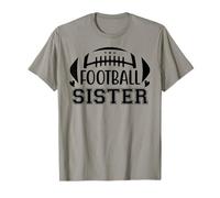 Football Sisters That's My Big Bro Little Sister Biggest Fan Camiseta
