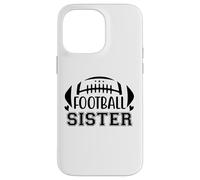 Football Sisters That's My Big Bro Little Sister Biggest Fan Carcasa para iPhone 14 Pro MAX