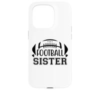 Football Sisters That's My Big Bro Little Sister Biggest Fan Carcasa para iPhone 15 Pro