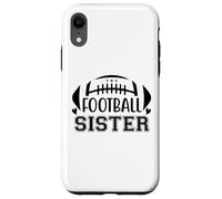 Football Sisters That's My Big Bro Little Sister Biggest Fan Carcasa para iPhone XR
