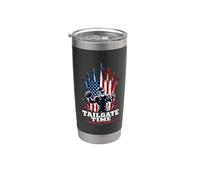 Football Sport College Team US Vaso térmico de acero inoxidable de doble pared