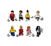 Football star Messi Beckham Ronaldo minifigure toy