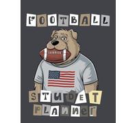 Football Student Weekly Planner 2025-2026: To do list , organizer notebook , Football lovers , 52 week , 160 pages.