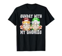 Football Sunday with My Gnomies American Football GNOME Dad Camiseta
