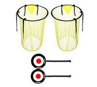 Football Training Aids - Nylon Football Target | Soccer Goal Net | 1 Set Training Goal Equipment for Youth Sports Practice Outdoor Game Soccer Carnival Party Boys Fun Activities