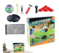 Football Training Equipment - Soccer Practice Equipment | Football Training Kit | with Elastic Cord and Bag Rebound Sports Ball For Tackling Ability Kicking Skill Youth High School Team