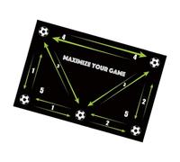 Football Training Mat, 60 x 40 cm Soccer Training Mat - Non-Slip Football Ţraining at, Anti-Slip Fùootball Skills Mat For All Levels, Silent Soccer raining Football Mat, For Śoccer raining Equipm