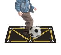 Football Training Mat | Ball Control Training Player Equipment,Soccer Trainer Dribble Auxiliary Props, Silent Soccer Practice Equipment for Kids