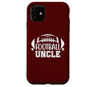 Football Uncle Loud and Proud Uncle Football Greatest Fan Carcasa para iPhone 11