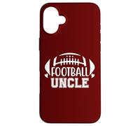 Football Uncle Loud and Proud Uncle Football Greatest Fan Carcasa para iPhone 16 Plus
