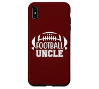Football Uncle Loud and Proud Uncle Football Greatest Fan Carcasa para iPhone XS MAX