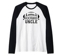 Football Uncle My Favorite Player Calls Me Uncle Football Camiseta Manga Raglan