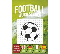 Football Word Search Book: Football Word Search Book | Ultimate Puzzle Challenge | 6x9 Inches, 110 Pages | 50+ Puzzles | Solutions Included