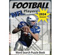 Football Word Search Book: Word search puzzle with easy-to-read print includes Starting players and practice teams | 8.5 X 11 inches, 194 pages | 96 ... road trips, birthday’s or just passing time!