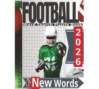 Football Word Search Puzzle Book: Word Search with Easy to Read Print about American Football, Football Teams, Terminology and More | 8x11, 110 pages ... Vacations, Holidays, Loved Ones, & Free Times