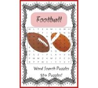 Football Word Search Puzzle Book: Word Searches with Easy-to-Read Print about everything football | 6X9 inches, 110 Pages | 50+ Puzzles ... Gift for Vacations, Holidays and for Free Time