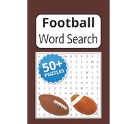 Football Word Search Puzzle Book: Word Searches with Easy to Read Print about Foot Ball, Sports, Teams and More| 6x9 inches, 110 pages|50t Puzzles...Gifts for Vacations, Holiday and Free Time y