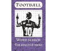 Football word search Puzzle Book: Word searches with easy to read, print about football, football players, football teams and more | 6x9 inches | 110 pages | 50+ puzzles…….. enjoy on holidays.
