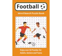 Football Word Search Puzzle Book: Word searches with easy to read print about Football, Soccer, American football and more| 6x9 inches, 110 pages| 50+ ... relaxation time, holidays and gifts