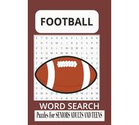 Football Word Search Puzzle Book: Word Searches with Easy to Read Print about Football, Sports,Soccer and More | 6x9 inches, 110 pages | 50+ Puzzles... Gift for Vacations, Holiday and Free Times