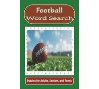 Football Word Search: Word searches with easy to read print about football, sports, football players, and more