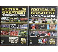 Football's Greatest Managers + Footballs Greatest International Teams 2 dvd's (4 discs / 8hours) Collection