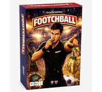 FOOTCHBALL - Juego de Cartas de fútbol bilingüe inglés-francés - Juego de Ambiente para Familia y Amigos - 7 años y más