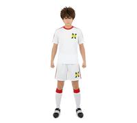 Footex Conjunto de Fútbol Cosplay New Team Oliver Holly Hutton Captain Tsubasa Camiseta Personalizable Hecho en Italia (XXS)