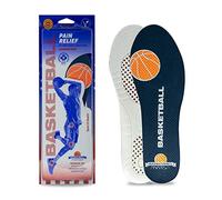 Footgel - Plantillas Deportivas Baloncesto | Plantillas Gel Deportivas Hombre/Mujer Transpirables, Cómodas | Estabilizadoras, Previenen Lesiones, Dolores en Pies, Rodillas y Lumbares | Tallas 43 a 47