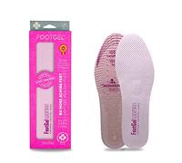 Footgel - Plantillas Gel Mujer Trabajo | Plantillas Mujer Uso Diario Transpirables, Cómodas | Estabilizadoras, Previenen Lesiones, Dolores en Pies, Rodillas y Lumbares | Tallas 39 a 42