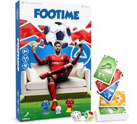 FOOTIME - Juego de Mesa - Juego de Fútbol para Niños, Adolescentes y Adultos - Partidos Rápidos y Divertidos - 2 a 4 Jugadores - Regalo Original Desde los 8 Años