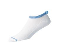 Footjoy 19526h, Calcetines Mujer, Blanco (azul), Talla Única