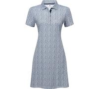 Footjoy Animal Print Womens White/Skyway/Navy L Vestido