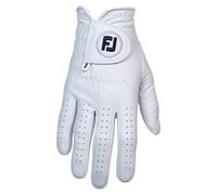 FootJoy CabrettaSof - Guantes para Hombre, Color Blanco, Talla ML