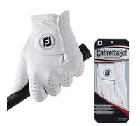 FootJoy CabrettaSof - Guantes para Hombre, Color Blanco, Talla S