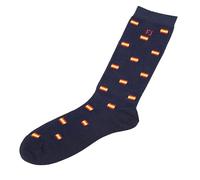 Footjoy CALCETIN PRODRY LW CREW NAVY/SPANISH FLAG
